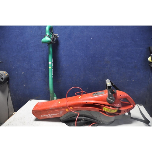 1080 - A BLACK AND DECKER GL430 STRIMMER along with a KRAFTtech BLV2000BSD garden vac (both UNTESTED) (2)