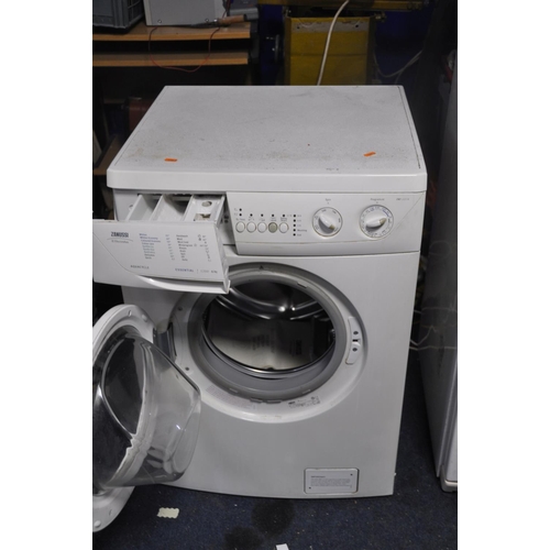 1086 - A ZANUSSI ZWF1221W 6KG WASHING MACHINE measuring width 60cm x depth 60cm x height 86cm (PAT pass and... 