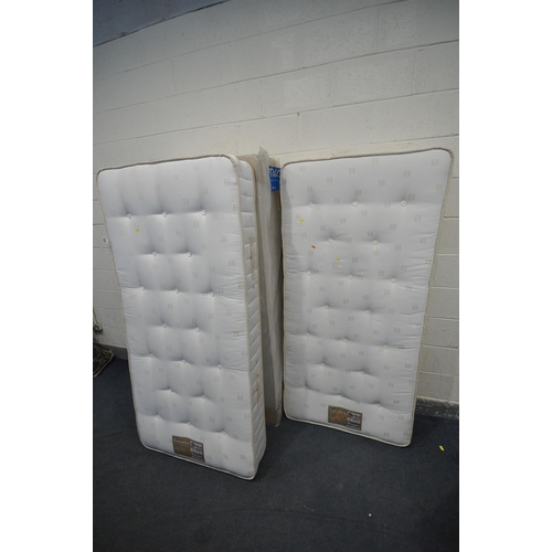 1322 - A PAIR OF DREAMS 3FT MATRESSES, and one base new in packaging