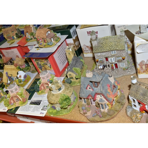 498 - A LARGE COLLECTION OF LILLIPUT LANE SCULPTURES FROM BRITISH, NORTH, IRISH, SCOTTISH, DUTCH AND FRENC... 