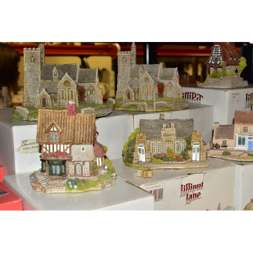 498 - A LARGE COLLECTION OF LILLIPUT LANE SCULPTURES FROM BRITISH, NORTH, IRISH, SCOTTISH, DUTCH AND FRENC... 