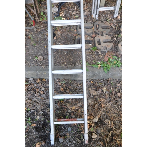 1002 - A HBRU DOUBLE EXTENSION LADDER