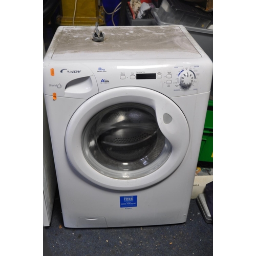 1056 - A CANDY GC1482D1 8KG WASHING MACHINE measuring width 60cm x depth 55cm x height 85cm (PAT pass and p... 