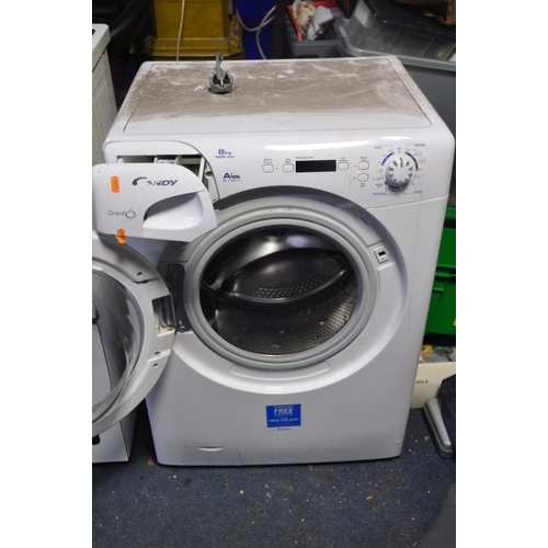 1056 - A CANDY GC1482D1 8KG WASHING MACHINE measuring width 60cm x depth 55cm x height 85cm (PAT pass and p... 