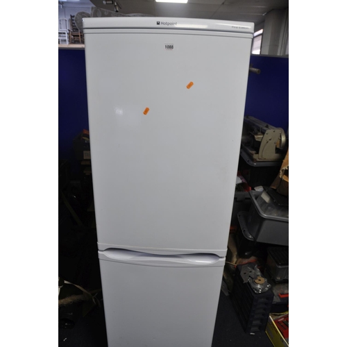 1088 - A HOTPOINT RFAA52P FRIDGE FREEZER measuring width 55cm x depth 58cm x height 174cm (PAT pass and wor... 