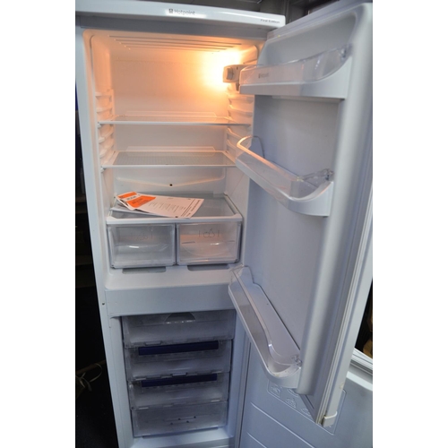 1088 - A HOTPOINT RFAA52P FRIDGE FREEZER measuring width 55cm x depth 58cm x height 174cm (PAT pass and wor... 