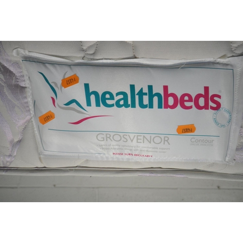 1234 - A HEALTHBEDS SINGLE DIVAN BED AND MATTRESS