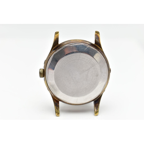 89 - A 'LE CHEMINANT' SKYMASTER WATCH HEAD, automatic movement, round off white dial, signed 'Le Cheminan... 