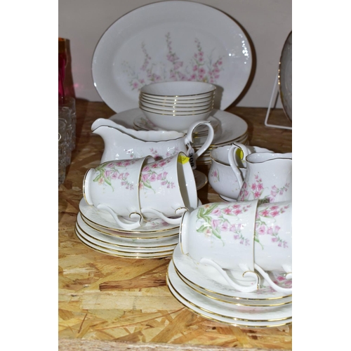 308 - A ROYAL ALBERT 'FOR ALL SEASONS' PARKLAND PATTERN PART DINNER SET, comprising six small dishes (one ... 