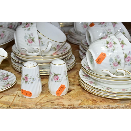 322 - A SIXTY SIX PIECE MINTON SPRING BOUQUET DINNER SERVICE, comprising two tureens, an open vegetable di... 