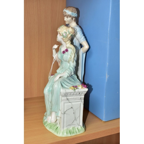 359 - A BOXED WEDGWOOD LIMITED EDITION FIGURE GROUP FROM 'THE CLASSICAL COLLECTION', titled 'Adoration' no... 