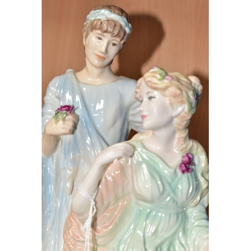 359 - A BOXED WEDGWOOD LIMITED EDITION FIGURE GROUP FROM 'THE CLASSICAL COLLECTION', titled 'Adoration' no... 