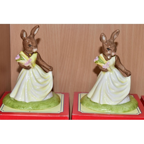 364 - SEVEN BOXED ROYAL DOULTON BUNNYKINS FIGURES, comprising limited edition 'Mermaid Bunnykins' DB263, 1... 