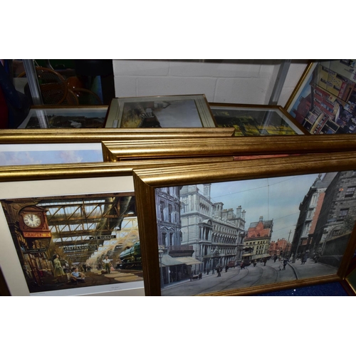 394 - FOUR BOXES OF MISCELLANOUS ITEMS TOGETHER WITH A QUANTITY OF FRAMED PRINTS the proceeds of which wil... 