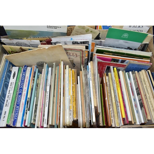 433 - TRAVEL GUIDES, one box containing a large collection of early-mid 20th century travel guides to incl... 