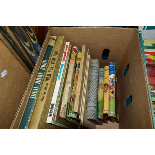 461 - BOOKS, three boxes containing approximately eighty children's titles in hardback format to include t... 