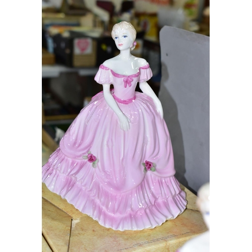 462 - FIVE BOXED COALPORT AUSTRALIAN EXCLUSIVE FIGURINES, comprising Joy, limited edition 273/1000, Madele... 