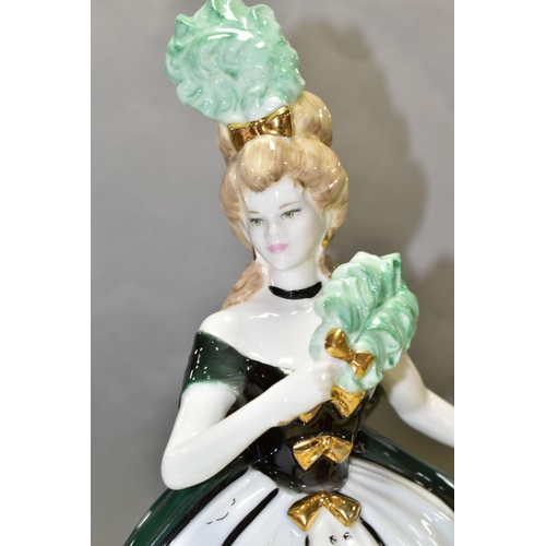 482 - A BOXED COALPORT 'THE MILLENNIUM BALL' LIMITED EDITION FIGURINE, 'Four Seasons' numbered 1191/2500, ... 