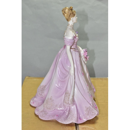 497 - A COALPORT LIMITED EDITION FIGURINE 'THE FAIRY TALE BEGINS', designed by Basia Zarzycka, sculpted by... 