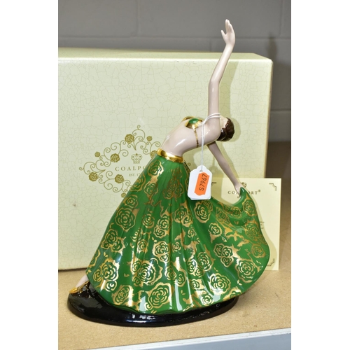 540 - A BOXED COALPORT 'THE DANCER' FIGURINE, from the 'Kathleen Parsons Art Deco Collection', limited edi... 