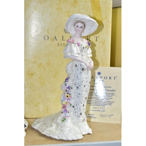 542 - TWO BOXED COALPORT 'THE BASIA ZARZYCKA COLLECTION' FIGURINES, comprising My Heavenly Celia, limited ... 