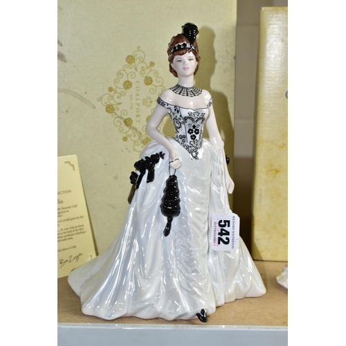 542 - TWO BOXED COALPORT 'THE BASIA ZARZYCKA COLLECTION' FIGURINES, comprising My Heavenly Celia, limited ... 