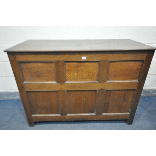 1199 - AN EARLY 20TH CENTURY ARTS AND CRAFTS TWO DOOR LEAD GLAZED BOOKCASE, with a shaped top, on cabriole ... 