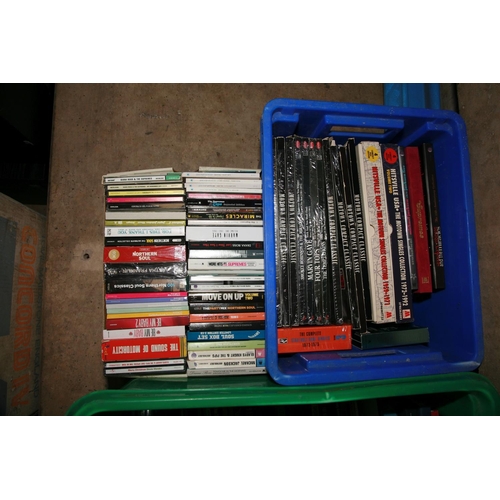 1000 - THREE TRAYS CONTAINING CDs AND CD BOXSETS FROM MOTOWN AND STAX LABELS as well as Soul and Northern S... 