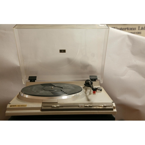 914 - A GARRARD DQ-100 quartz TURNTABLE with original box fitted with an Ortofon FF15E stylus, a Denon DCD... 