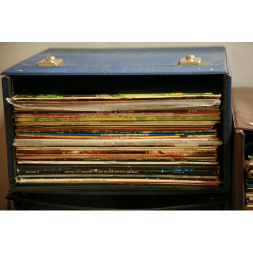 936 - FOUR RECORD CASES CONTAINING OVER ONE HUNDRED AND FIFTY LPs AND 12in SINGLES , artists include, Char... 