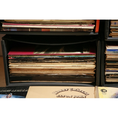 945 - FOUR RECORD CASES CONTAING OVER ONE HUNDRED AND FORTY LPs AND 12in SINGLES including Portrait by The... 