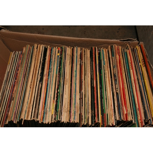 978 - A TRAY CONTAINING OVER ONE HUNDRED LPs (see pics for list)