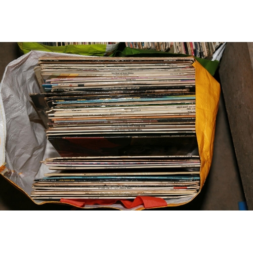 980 - THREE BAGS CONTAINING OVER ONE HUNDRED AND FIFTY LPs AND 12in SINGLES including Octopus by Gemtle Gi... 