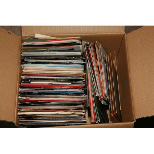 993 - A TRAY CONTAINING APPROX ONE HUNDRED AND FIFTY 7in SINGLES including a number by Take That, The Zomb... 