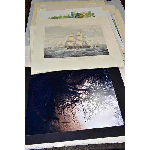 519 - A SMALL QUANTITY OF PAINTINGS AND PRINTS, to include a limited edition William Russell Flint print '... 