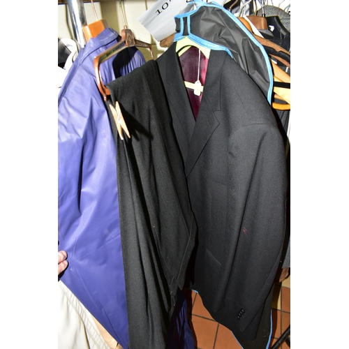 564 - A GROUP OF XXL MEN'S JACKETS, comprising a 'High & Mighty' single breasted blue, black and white che... 