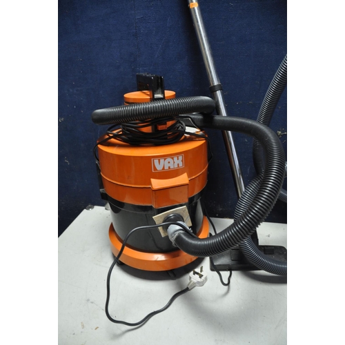 1104 - A VAX 121 VACUUM CLEANER some damage to pipe along with a Vax C88-P5-B vacuum cleaner (both UNTESTED... 