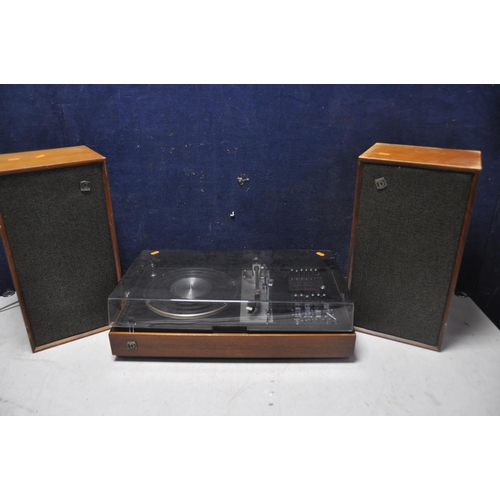 1106 - A DYNATRON GFC55 with goldring G101 turntable and pair of Dynatron LS1428 speakers (all UNTESTED)