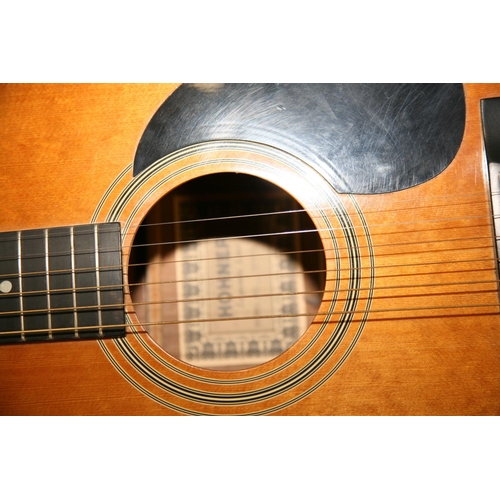 883 - A HOHNER MW-400M ACOUSTIC GUITAR , an unbranded strat type guitar and a GA 15 pracitice amp Conditio... 