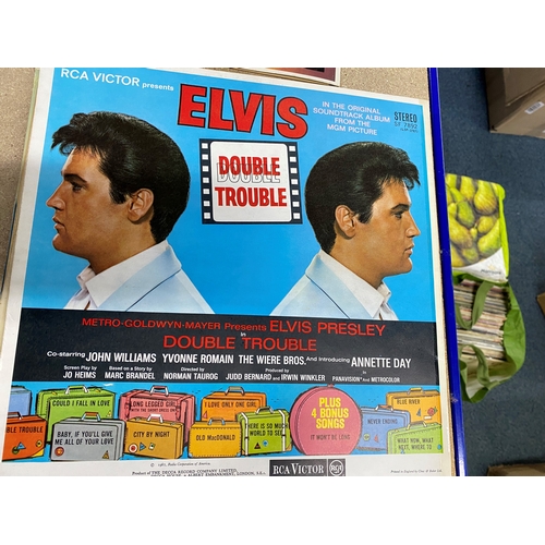 948 - A COLLECTION OF SIXTEEN LPs BY ELVIS PRESLEY mostly red dot reissues including Kissin Cousins, Roust... 