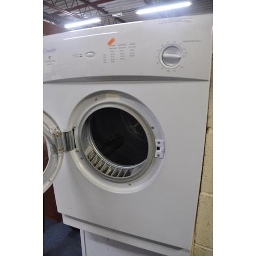 1052 - A CRUSADER CT51V TUMBLE DRYER measuring width 60cm x depth 58cm x height 84cm (PAT pass and working)