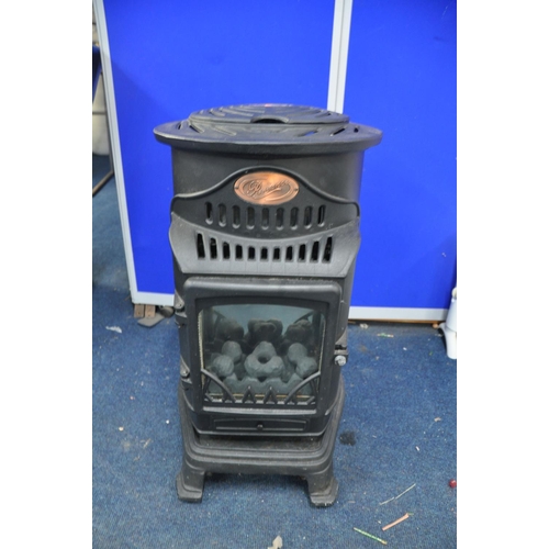 1085 - A PROVENCE GAS HEATER with coal window gas not included (UNTESTED)