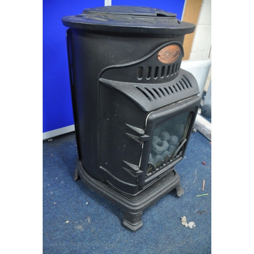 1085 - A PROVENCE GAS HEATER with coal window gas not included (UNTESTED)