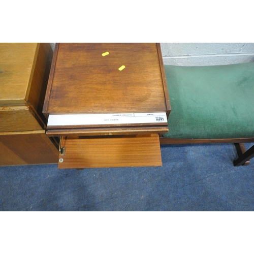 1249 - A SELECTION OF OCCASIONAL FURNITURE, to include a pair of bedside cabinets, with a single drawer and... 