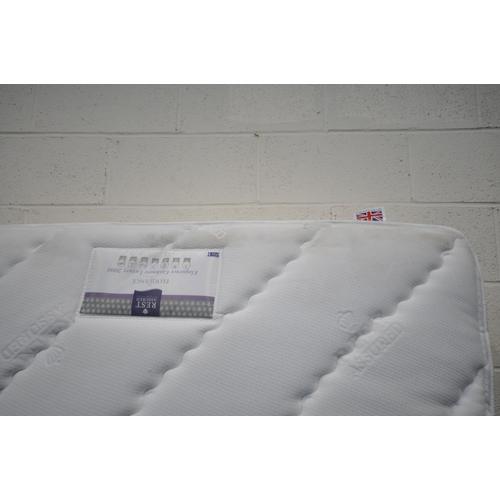 1282 - A REST ASSURED ELOQUENCE 4ft6in MATTRESS condition good some dust marks on top edge