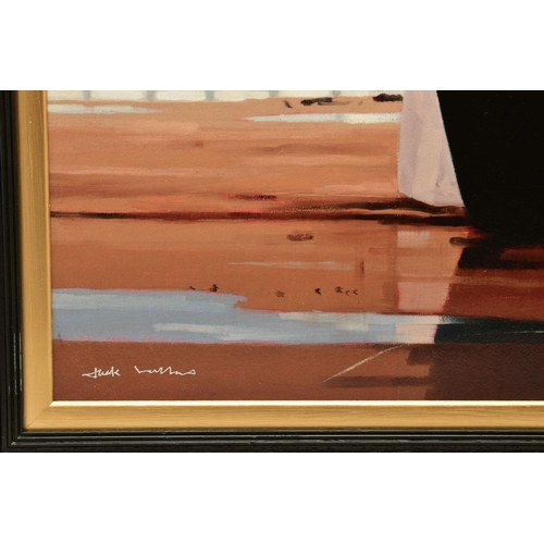 318 - JACK VETTRIANO (SCOTTISH 1951) 'THE MISSING MAN II', a signed limited edition print depicting male a... 