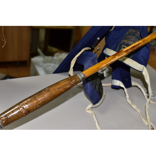 484 - A GROUP OF VINTAGE 'HARDY' FISHING RODS, comprising a Hardy 275cm two piece 9 weight fly rod in orig... 