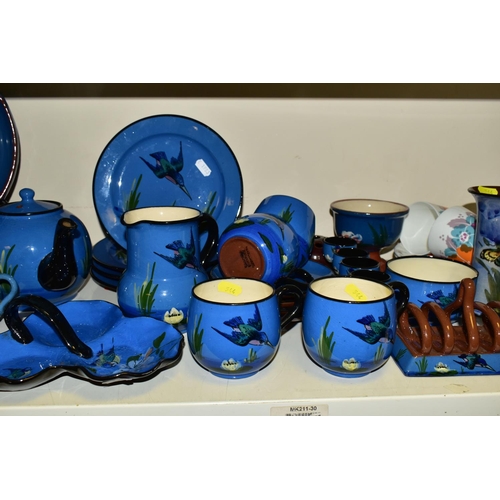 544 - A QUANTITY OF TORQUAY WARE, comprising a group of  Longpark and Watcombe Pottery - 'The Terra Cotta ... 