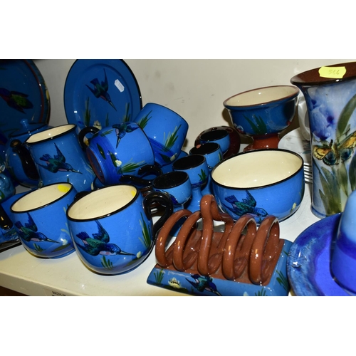 544 - A QUANTITY OF TORQUAY WARE, comprising a group of  Longpark and Watcombe Pottery - 'The Terra Cotta ... 