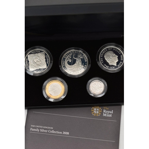 20 - A ROYAL MINT QUEEN ELIZABETH II 2006 GOLDEN SILHOUETTE COLLECTION OF COINS, to include five differen... 